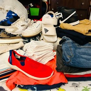 Young boys clothing & sneakers